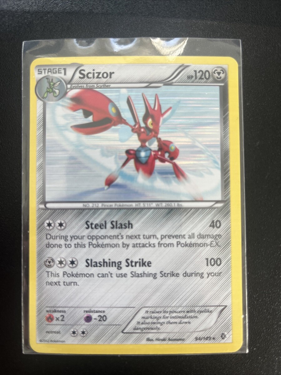 Scizor - (Cosmos Holo) 094/149 Blister Exclusives Holo for Scizor - (Cosmos Holo) 094/149 Blister Exclusives Holo for