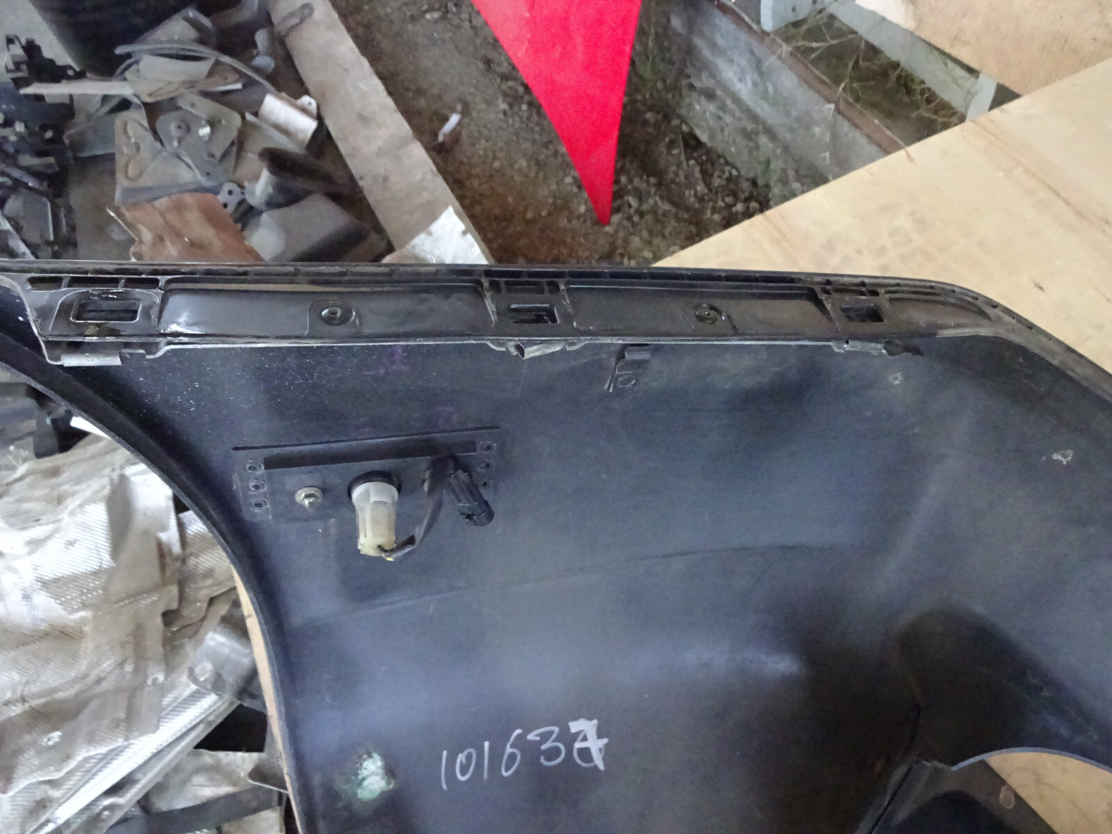 Maserati 4200 Coupe-Spyder - Standard OEM Rear Bumper Black - P/N 980001069