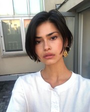 Short Straight Bob Lace Wigs Brazilian Human Hair for Black Women Glueless