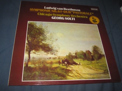 Georg Solti Chiacago Symphony Orchestra Beethoven Symphonie Nr. 6  LP