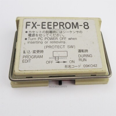 Used 1Pcs Mitsubishi Memory Card FX-EEPROM-8 Plc Module it