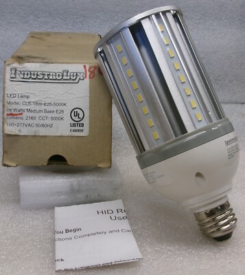 IndustroLux LED Lamp Model CLS-18W-E26-5000K 18 Watts 2160 Lumens # ...