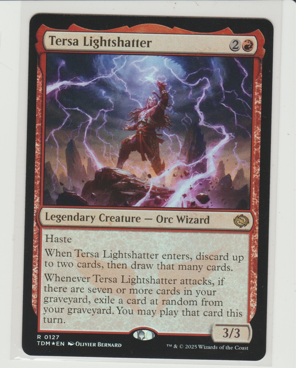 MTG 補充　foil Tersa Lightshatter Foil Rare MtG Card TDM 127 | eBay