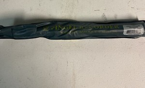 Angel Recorder Soprano Model-101 with a Vinyl Case and a Cleaning Rod. BB5