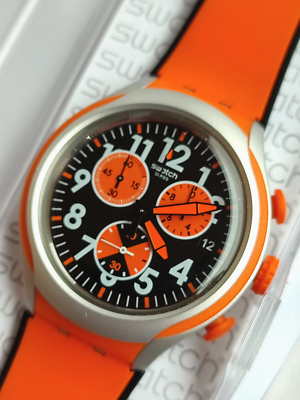 Swatch Irony Xlite Chrono Yys4003 Feel Strong Neu/New