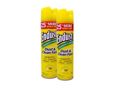 Endust Multi-Surface Dusting & Cleaning Spray, Lemon Zest 12.50 oz (Pack of 2)