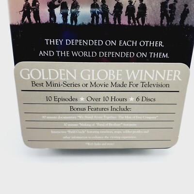 Band of Brothers DVD Set Tin Steelcase Box with Sleeve 6