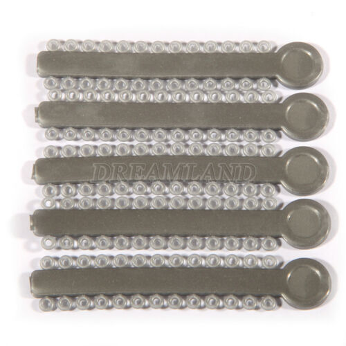 1040 Stck. Ligaturkrawatte Zahnkieferorthopädie Ring Elastisch Latexbänder 45 Farben - Bild 122 von 496