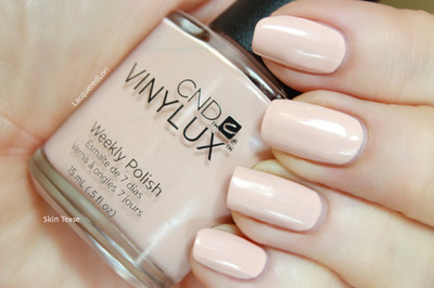 CND Vinylux Weekly Nagellack Flirtation Collection in Skin Tease - 15ml