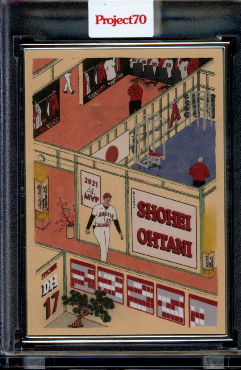 2021 Topps Project 70 Card #765 Shohei Ohtani Oldmanalan Artist