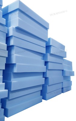 HOCHDICHTER DURAFOAM DF190B POLSTERSCHAUM - Größen in Zoll