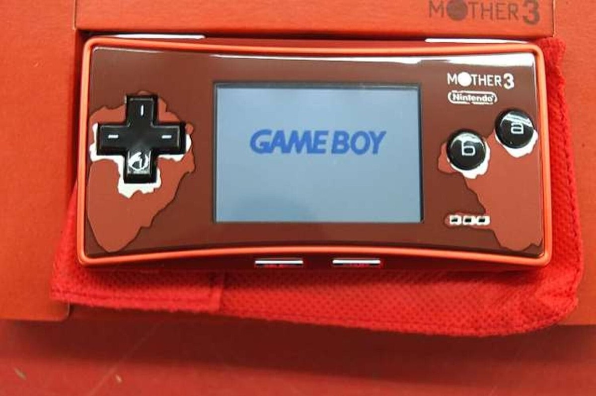 Nintendo GAMEBOY micro MOTHER3 デラックスボ… Nintendo Gameboy Micro Console MOTHER 3 Red Deluxe Box