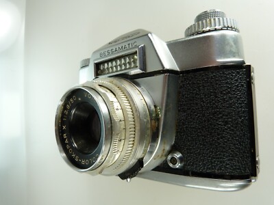 Vintage Voigtlander Bessamatic 35mm f. Camera w. 50/2.8 SKOPAR X