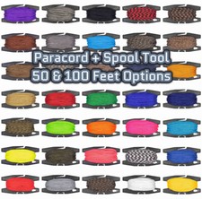 West Coast Paracord Bobina Leggera Strumento e Paracord - Molti Colori e Lunghezze