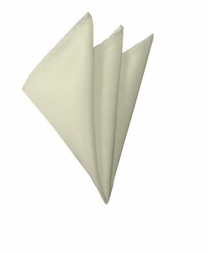 Manzini® Neckwear Bold Solid Color Polyester Formal Handkerchief / Pocket Square - Picture 16 of 54