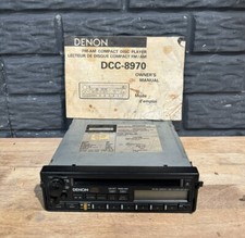 Denon DCC-8970 FM-AM COMPACT DISC PLAYER RADIO CAR RADIO