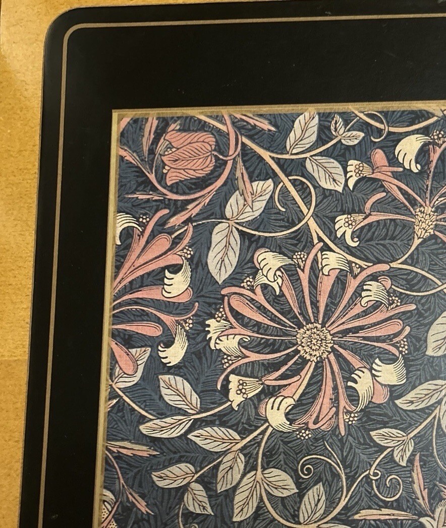 Pimpernel Vintage Placemats Scottish Thistle Cork Back Set Of 4 Made In