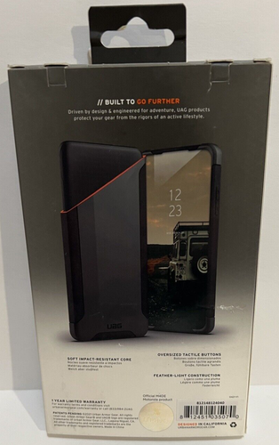 UAG - Funda Serie Scout para Motorola Moto G Stylus - Negra - Imagen 2 de 6