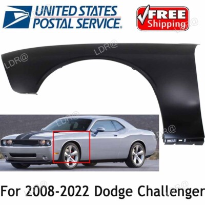 Fender Fits For 2008-2017 Dodge Challenger Front Left Driver Side Primed Steel