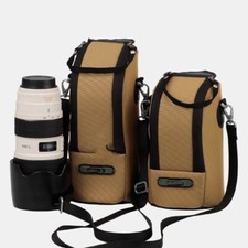 Waterproof DSLR SLR Camera Lens Storage Bag Case Crossbody Bag Shoulder Bag