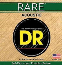 DR Rare Acoustic Guitar Strings 11's Custom Light RPML-11