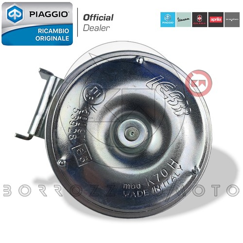 Claxon Señal Acústica 12V Original Piaggio MP3 IE LT IE LT Sport 400 2008/10 - Imagen 1 de 4