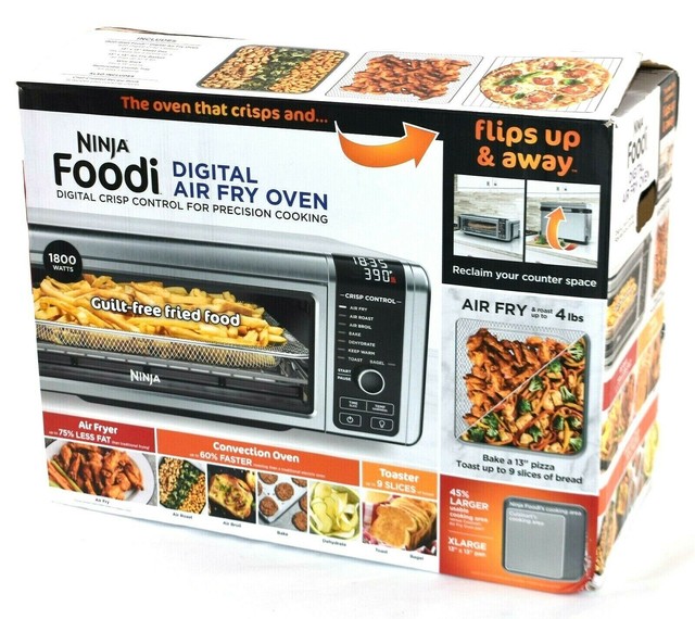 Ninja Foodi SP101 1800W Digital Air Fry Oven Stainless/Black for sale