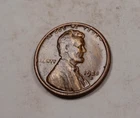 1920-S Lincoln Wheat Cent Penny * Fine (F) * Wood Grain Toned * XW294