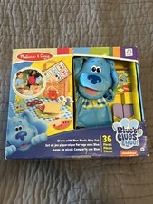 New Melissa  Doug Blues Clues and You 36 Piece Share With Blue Picnic Play Set