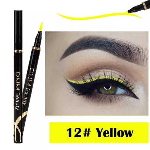 Matita eyeliner colorata 24 ore liquido alto pigmento lunga durata eye liner penna gel - Foto 79 di 110