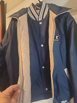 古着　NFL アウター　ジャケット　cowboys Vintage NFL Dallas Cowboys Doomsday Defence Reebok Nylon
