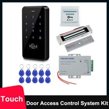 Door Access Control System Kit IP68 RFID Keypad Waterproof Outdoor  180Kg/350Lb