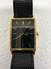 Citizen Quartz Watch Gold Tone Brown Leather 6031-K02527 SMW Womens