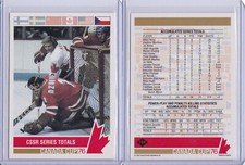 CSSR Series Totals 1992 Future Trends '76 Canada Cup Card 194 Dzurilla Hull