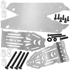 RC Chassis Armor Skid Plate Protecter Guard Upgrades Part for 1/10 Kraton 4x4...