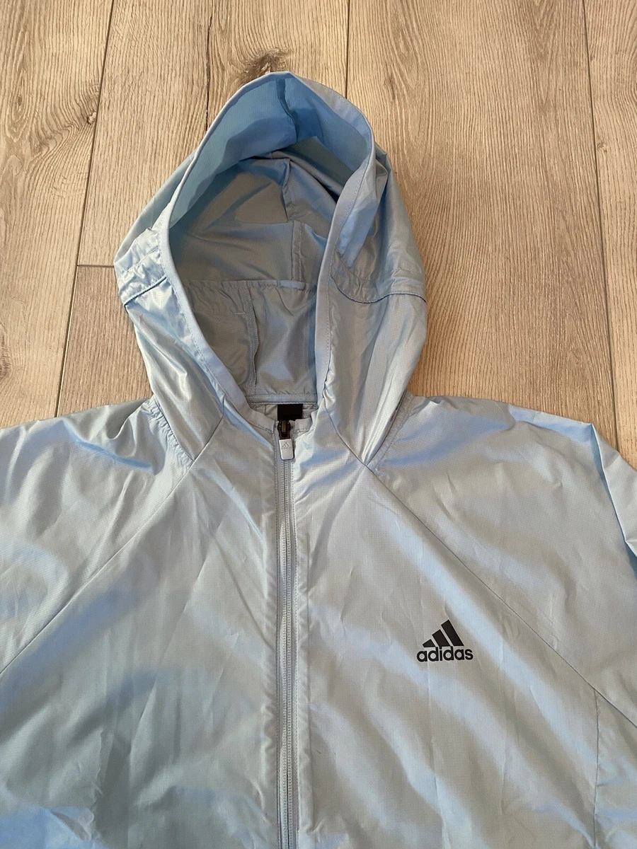Baby blue windbreaker mens sale