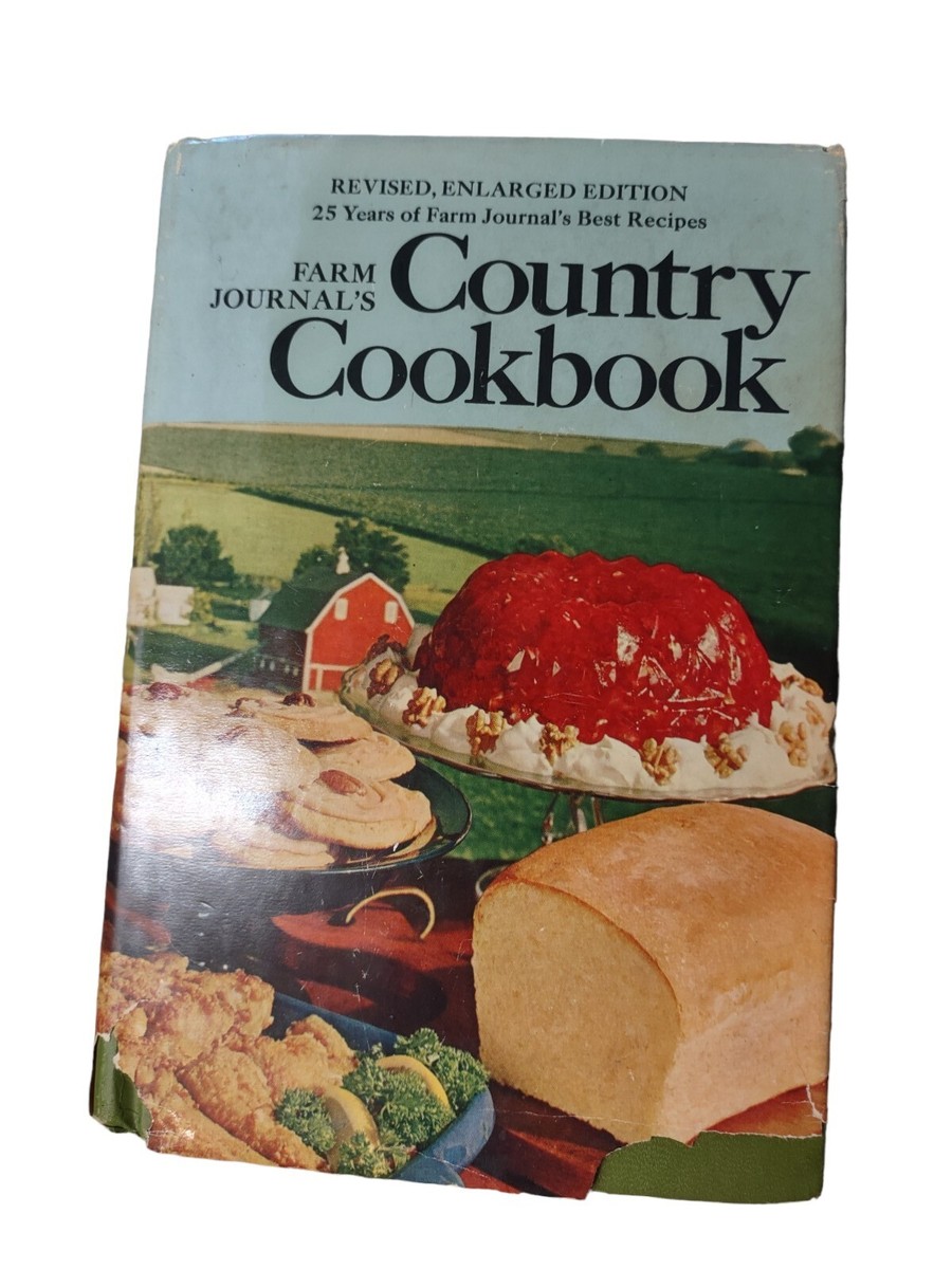 Vintage 1972 Farm Journal&rsquo;s Country Cookbook Revised Enlarged 