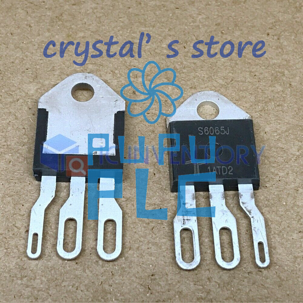 1PCS S6065J  ORIGINAL NEW Encapsulation:TO-218,SCRs 1-70 AMPS NON-SENSITIVE GATE