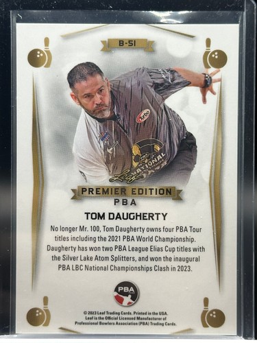 2023 Leaf PBA Premier Edition Base Silver PICK YOUR PLAYER! - COMPLETE YOUR SET! - Picture 120 of 128