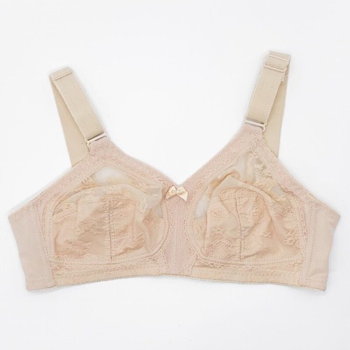 Womens Wireless Minimiser Bra Non Wired Comfort Plus Size Sleep Full Support BH - Picture 9 of 48