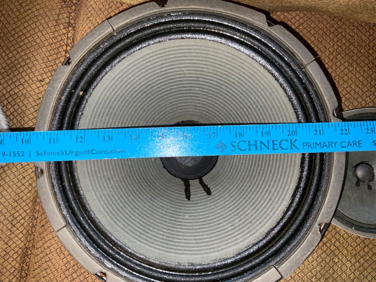 Hammond organ 12 inch and 6 inch speakers. | eBay