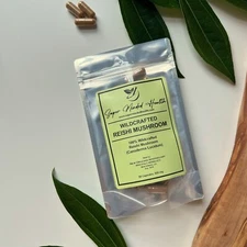Reishi Mushroom Capsules | Wild Crafted | Ganoderma Lucidum | 550mg