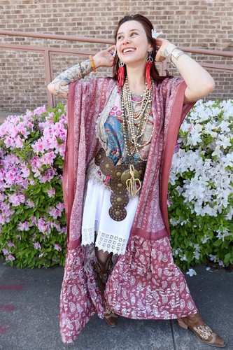 art by Amy Golden Goddess Tiered Layered Pearl Necklace - Picture 7 of 10