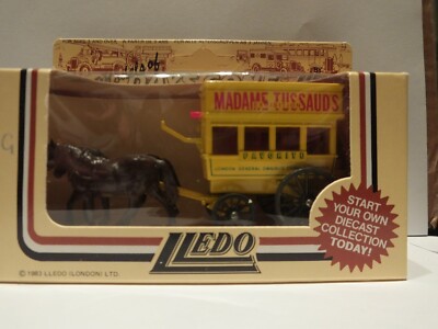 LLEDO DG04 006C PFERDEGEZOGENER OMNIBUS - MADAME TUSSAUDS - SELTENE VARIANTE #36
