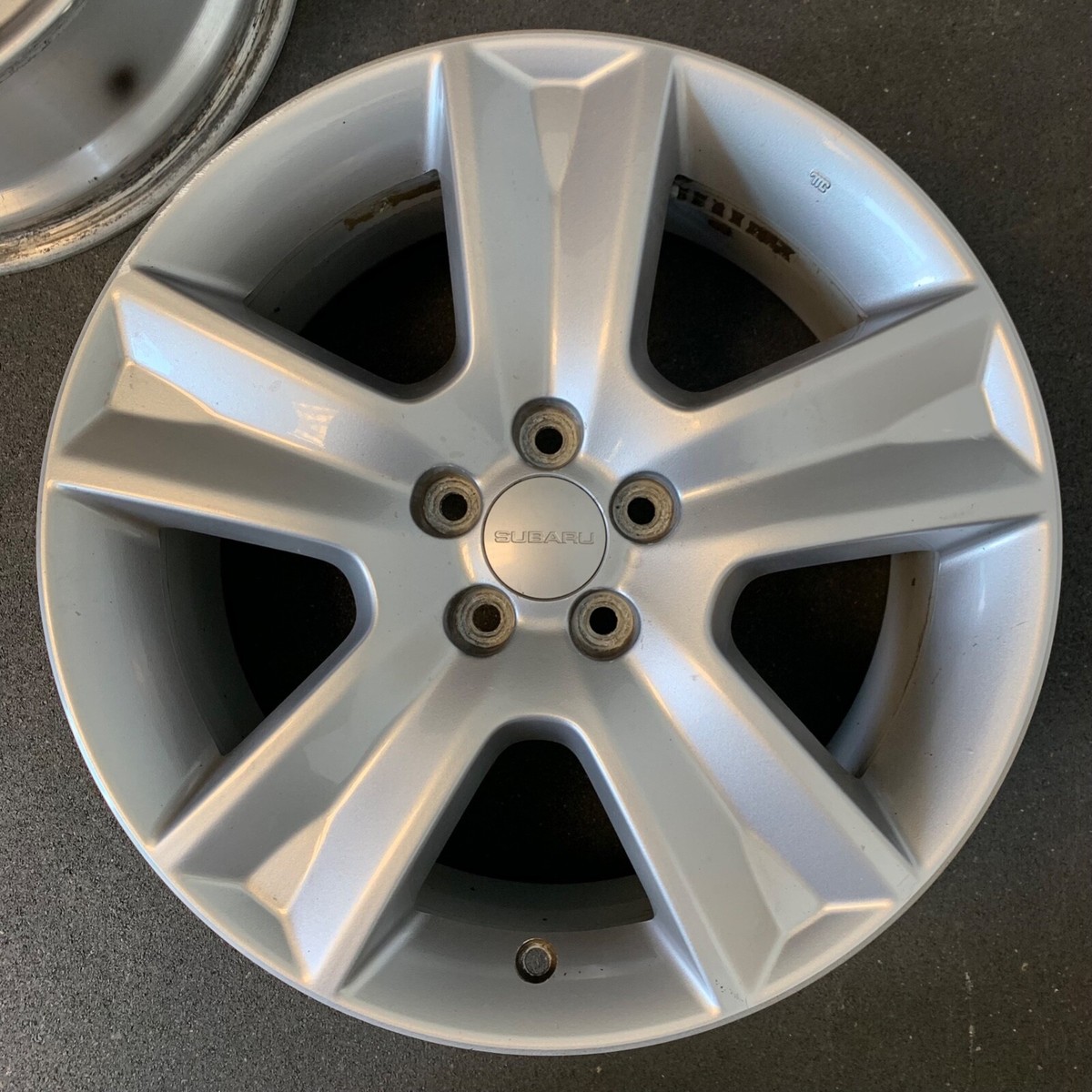 4) Subaru Legacy Outback Original Wheels Rims + Caps 17