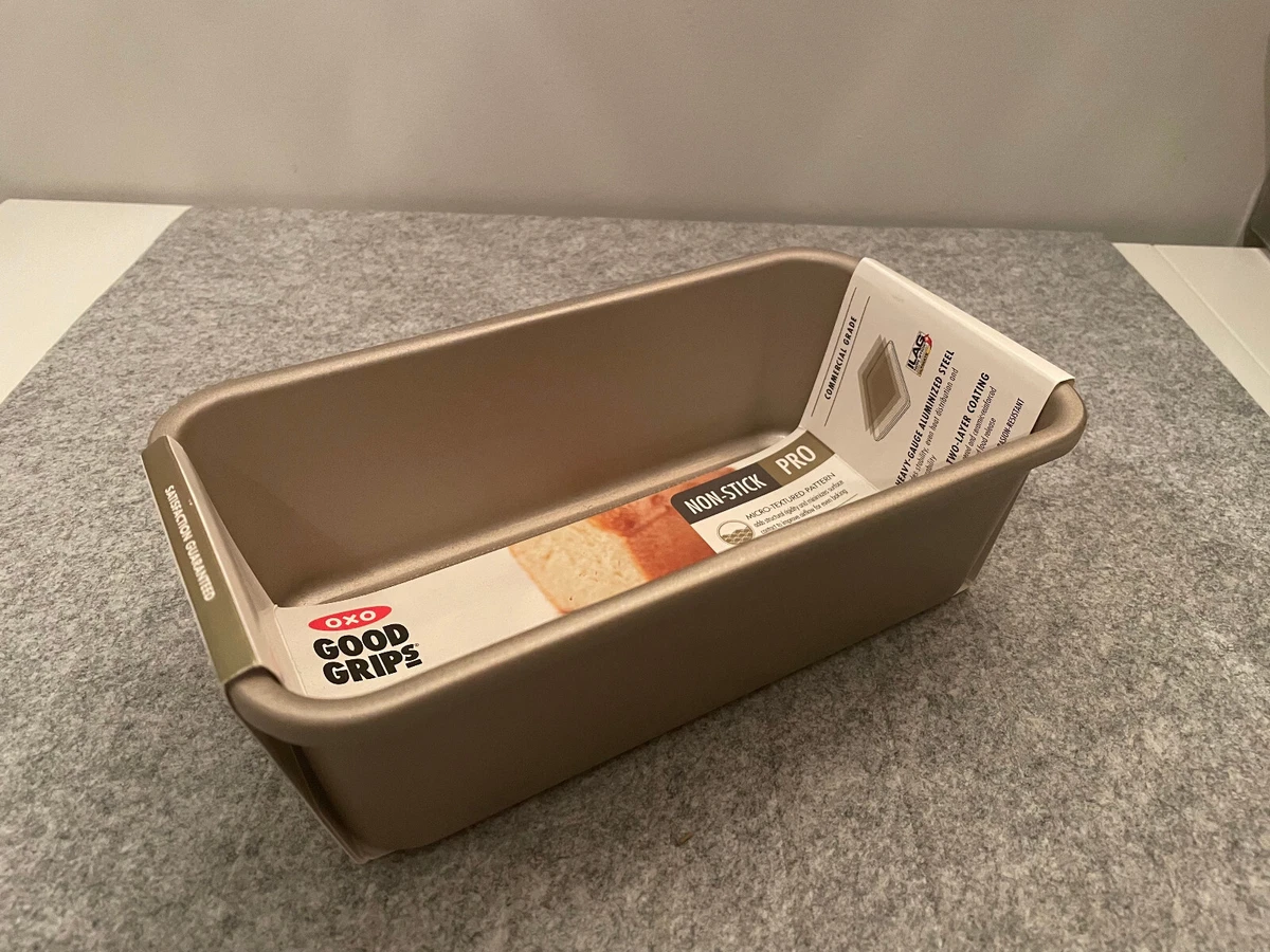 OXO LOAF PAN 4.5X8.5 IN NEVER USED MADE IN USA