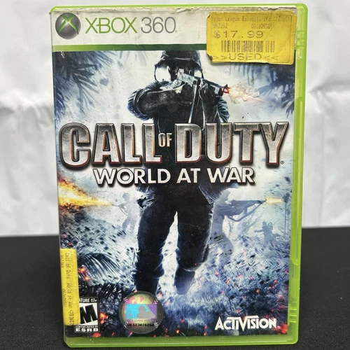 Call of Duty: World at War - Microsoft Xbox 360 (XB360) Game/Case Working/Tested