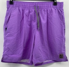 Nike Men's Purple Solid Icon 7" Volley  Swim Shorts NESSB635 Size L