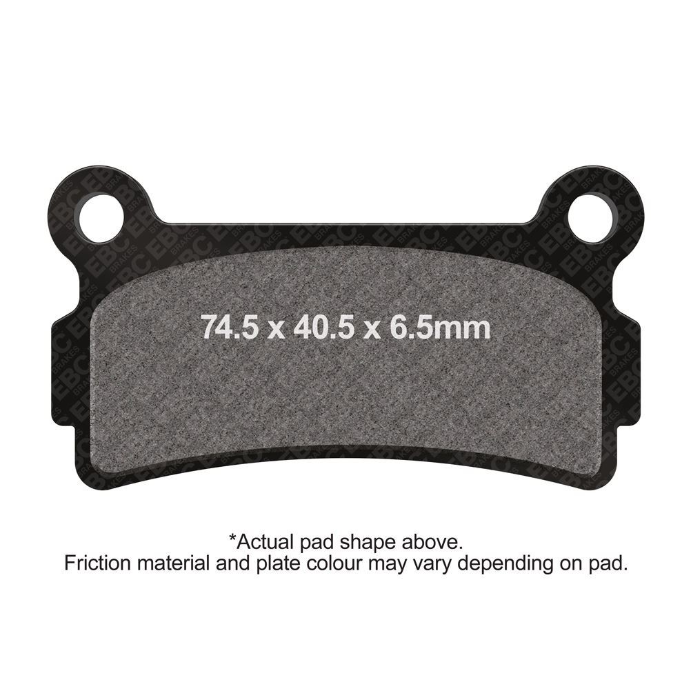 EBC Motorcycle Brake Pads (EBCFD0159) Rear Left Beta Synt 260 1992