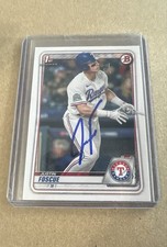 Autographed 2020 Bowman Draft - Justin Foscue #BD-124 (RC) IP AUTO